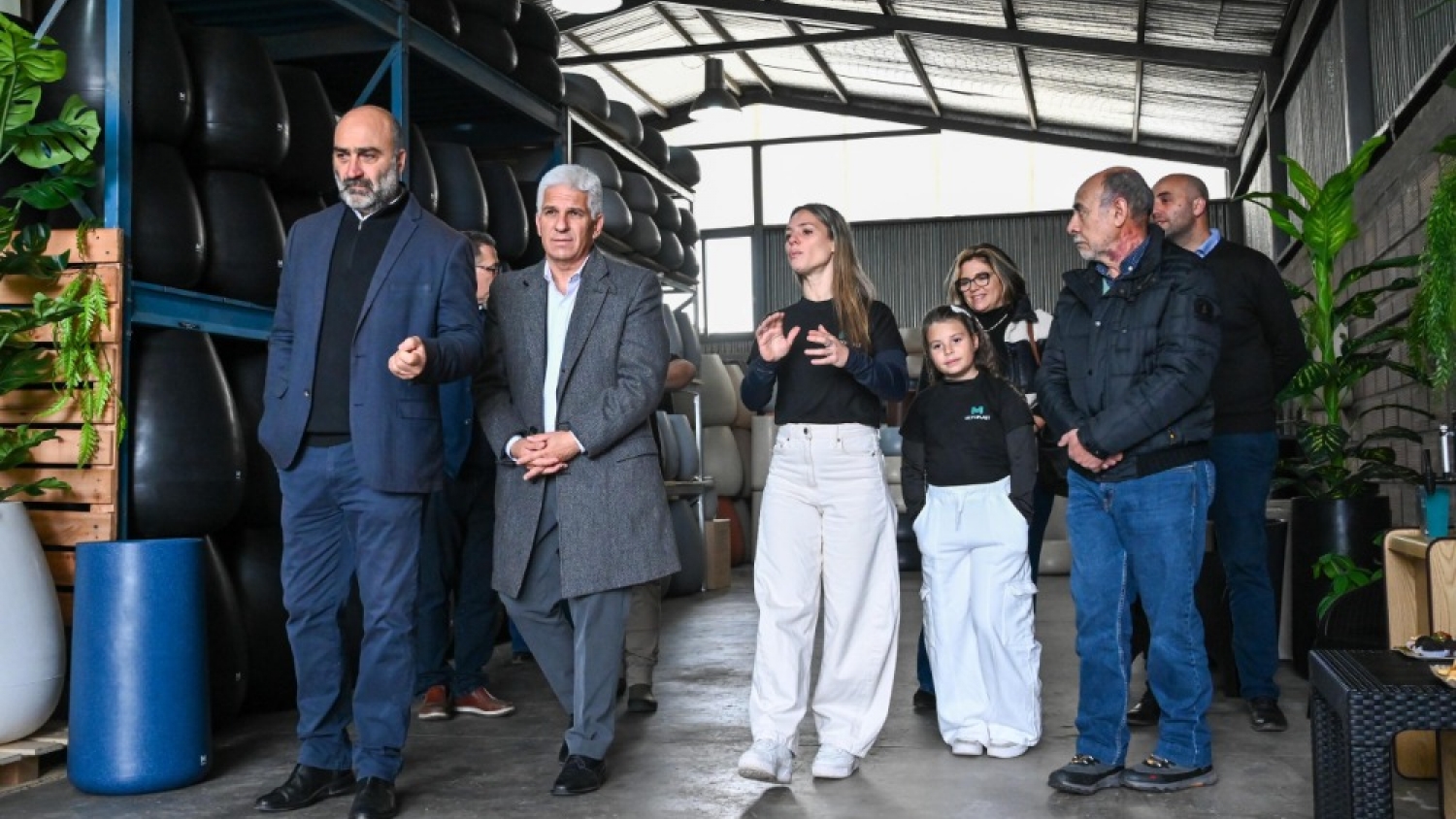 Poggi destacó la expansión de una fábrica familiar en San Luis