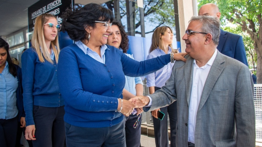 El Gobernador inauguró nuevas oficinas en Energía de Catamarca Sapem