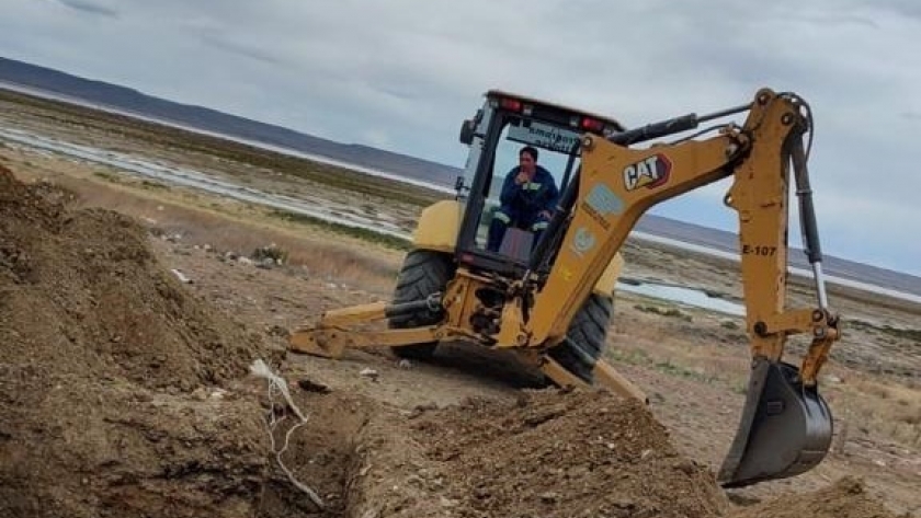Se finalizó la obra para la red de distribución de agua en el barrio El Favaloro