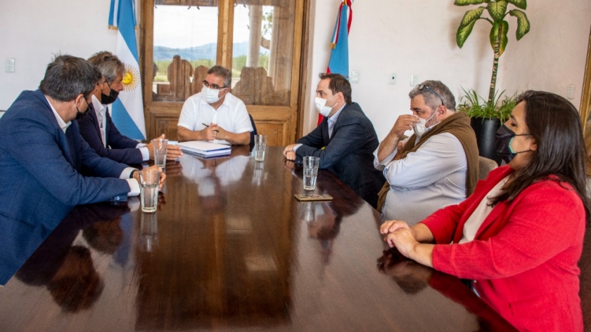 Raúl se reunió con importante fideicomiso productivo que apuesta al trabajo y a las economías regionales
