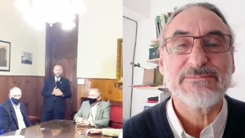 Basterra participó de manera remota de la celebración de los 100 años de la Cooperativa Agrícola Los Leones