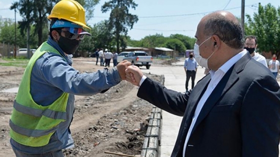 Invierten $120 millones en obras de mejoramiento barrial en Alderetes