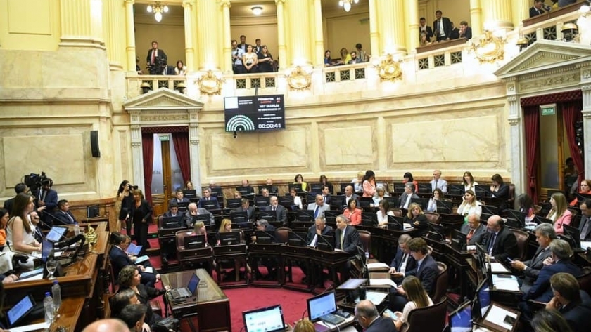 Claudia de Zamora participó de la Sesión Preparatoria para ratificar las autoridades del Senado de la Nación