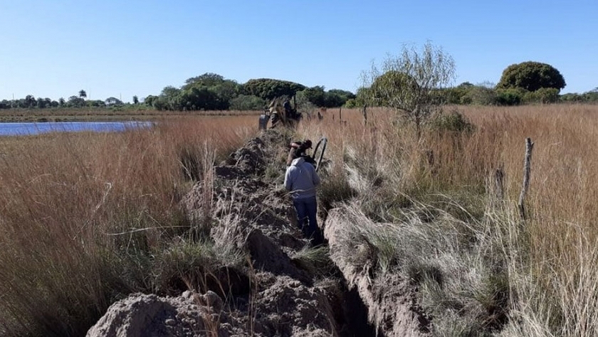 Plan Aguas: concluyó nueva obra de extensión de redes en Manantiales