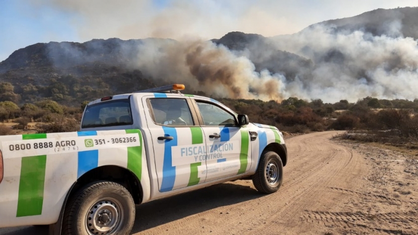 Córdoba declarará el Desastre Agropecuario en las zonas afectadas por los incendios
