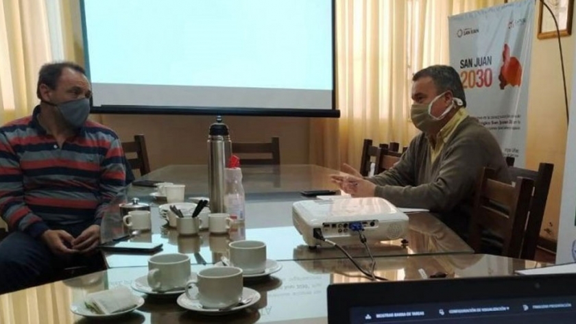 El CoPESJ recibió a autoridades del INTA San Juan