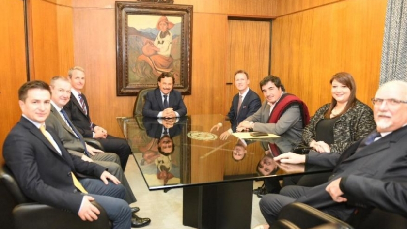 El gobernador Sáenz se reunió con el CEO de la minera First Quantum que desarrolla el proyecto Taca Taca