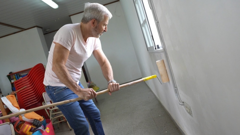 Frigerio convocó a los entrerrianos a trabajar juntos para que las escuelas estén en condiciones de recibir alumnos