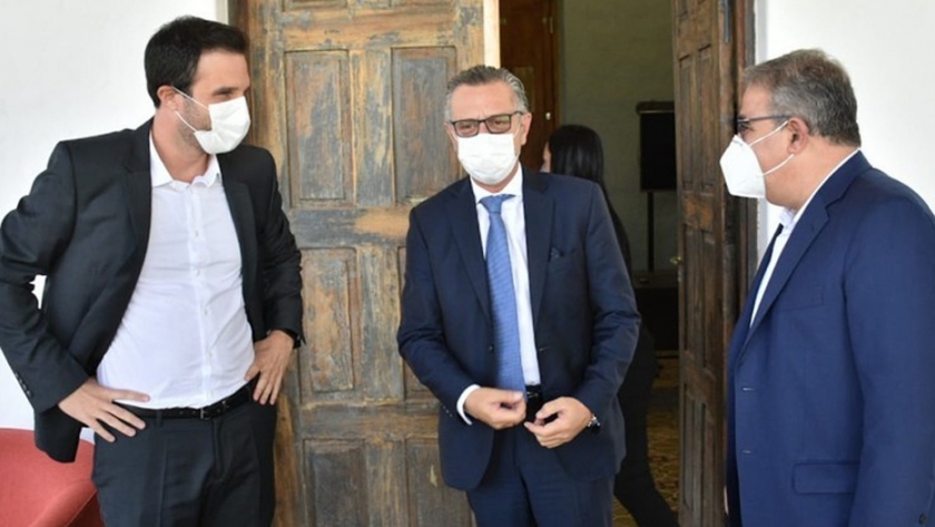 Raúl recibió al secretario de Industria para dialogar sobre la situación industrial provincial