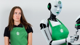 Starbucks revoluciona con su primera cafetería manejada por robots en Corea del Sur