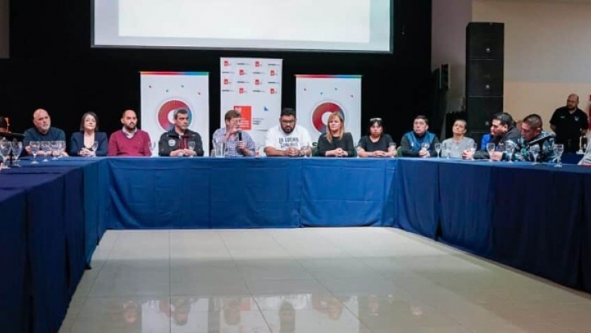Castiglione destacó la importancia del encuentro mantenido entre el Gobernador Gustavo Melella y la CGT