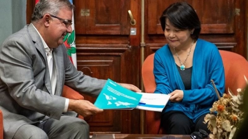 Reunión con autoridades de la OIT