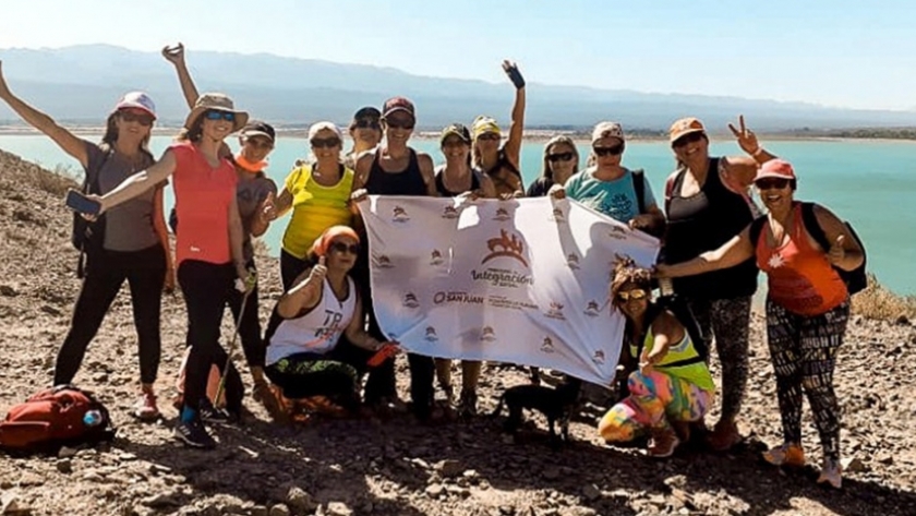 Con cupo completo, arrancó la temporada de Trekking de Integración Social