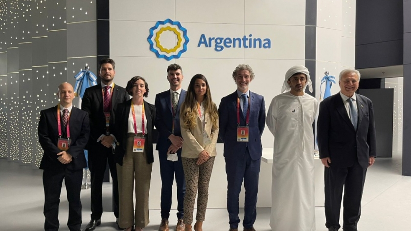 Expo Dubái 2020: el canciller de los Emiratos Árabes Unidos visitó el pabellón de la Argentina