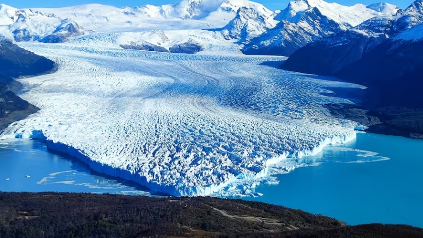 El retroceso del glaciar Perito Moreno es irreversible: perdió 320 canchas de fútbol en siete años