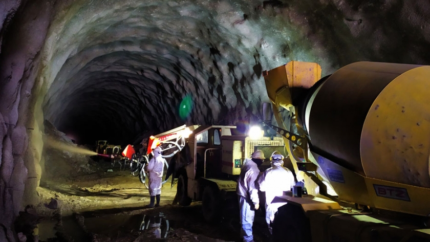 La Rioja: avances en los túneles de la RN 75