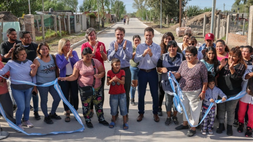 En San Vicente, Katopodis recorrió e inauguró obras realizadas con inversión nacional