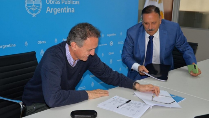 Quintela gestionó obras de asfaltado, reparación de canal de Olta y el Instituto de Rehabilitación Social
