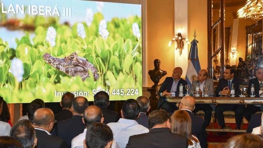 Presentación del plan maestro Iberá