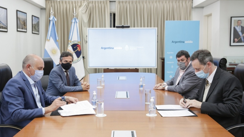 El Ministerio de Transporte firmó el contrato para la gestión temporal de la vía navegable troncal
