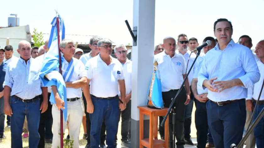 Valdés bregó por sostener la lucha por la soberanía nacional sobre Malvinas e inauguró el 29º Centro de excombatientes