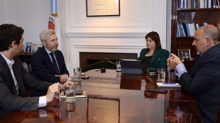 Frigerio coordinó con Nación acciones por la emergencia climática