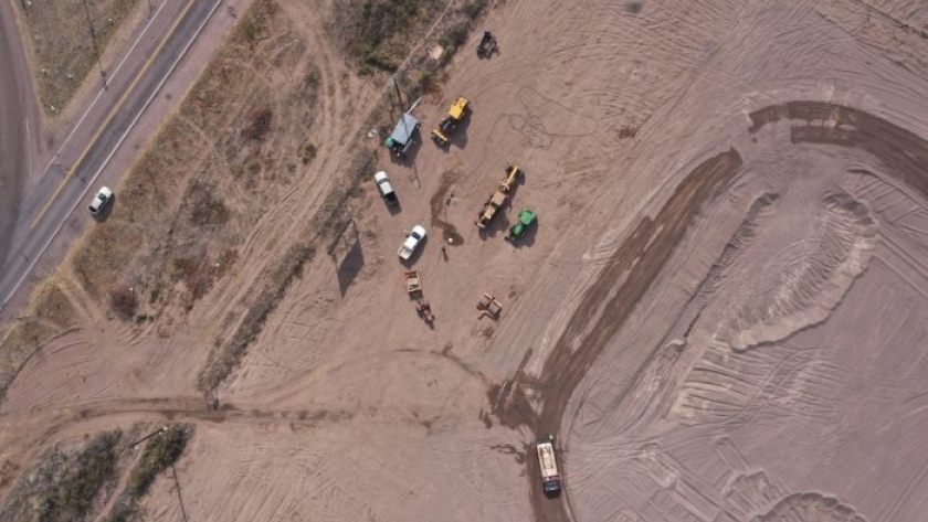 Acueducto Monte Comán-La Horqueta: Comenzaron los primeros movimientos de la obra