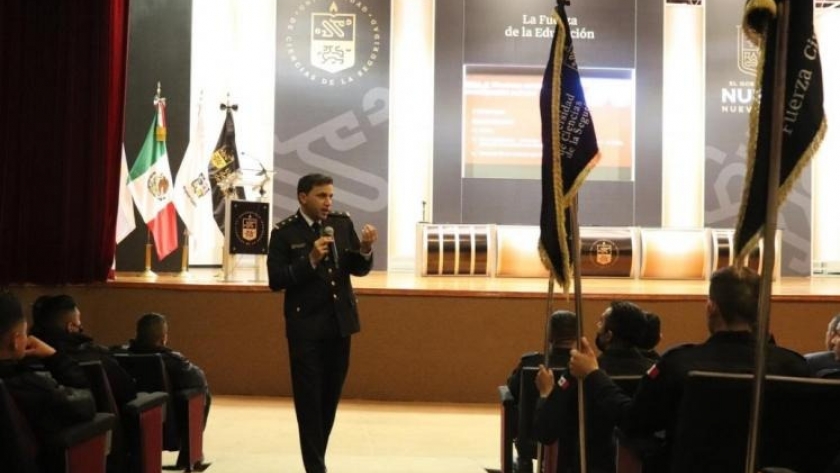 El Instituto Superior de Seguridad Pública dio capacitaciones en la Universidad de Nuevo León