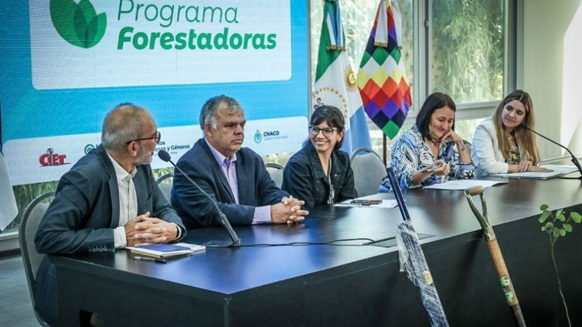 Chaco lanzó un programa para capacitar en oficios vinculados a la forestación y espacios verdes