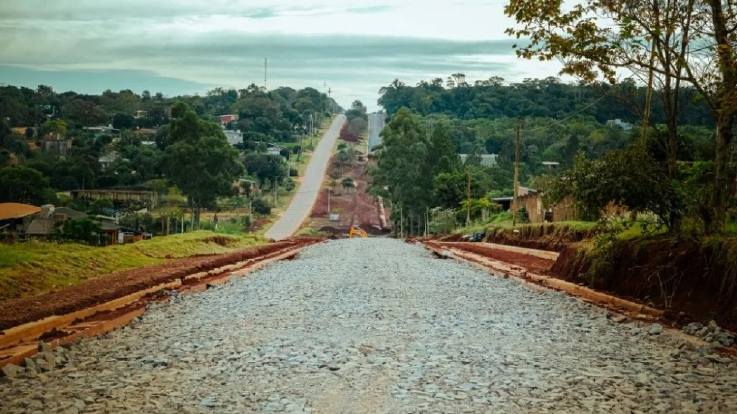 Oberá sostiene la obra pública y el Parque Industrial