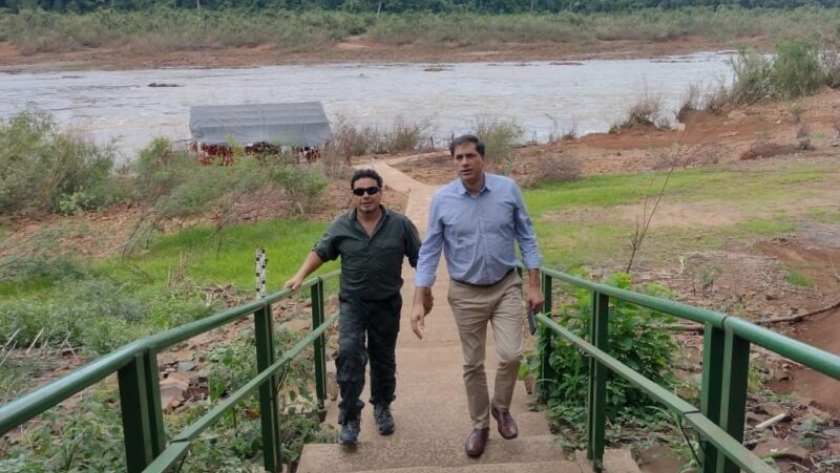 El Ministro Recamán continúa con su recorrida por los Parques Provinciales