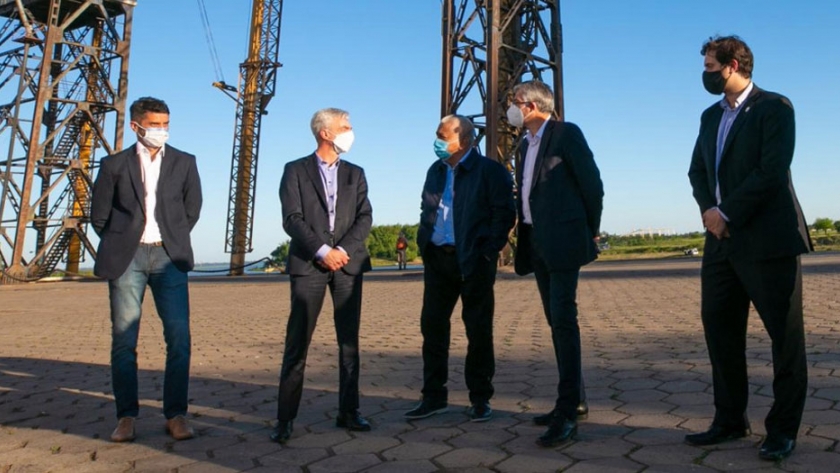 Meoni anunció obras necesarias para recuperar el Puerto de San Pedro: "Estas obras son la verdadera manera de hacer soberanía"