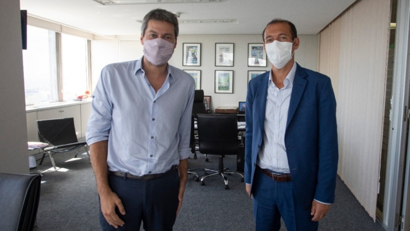 Lammens con Omar Gutiérrez
