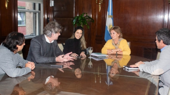Lamas se reunió con autoridades del Banco de Inversión y Comercio Exterior