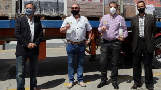 Partieron a Brasil productos de 13 pymes mendocinas para concretar la primera ronda virtual con degustación