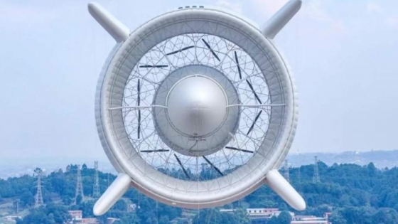 Energía eólica en el aire: China prueba con éxito la primera turbina flotante urbana conectada a la red eléctrica