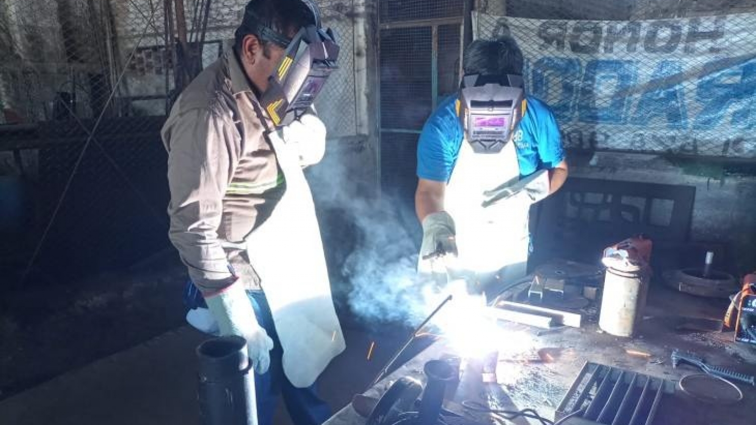 Lules impulsa un curso de herrería para mejorar la inserción laboral en la construcción