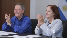 Schiaretti inauguró obras de urbanización en Villa Inés, El Trébol y Campo de la Ribera