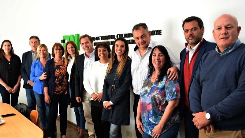 La Ministra Vélez recibió a autoridades de Nación en Bariloche