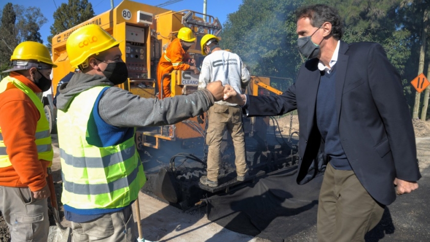 Buenos Aires: Katopodis supervisó y puso en marcha obras en Cañuelas y San Vicente