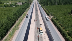 Río Negro: autopista RN22