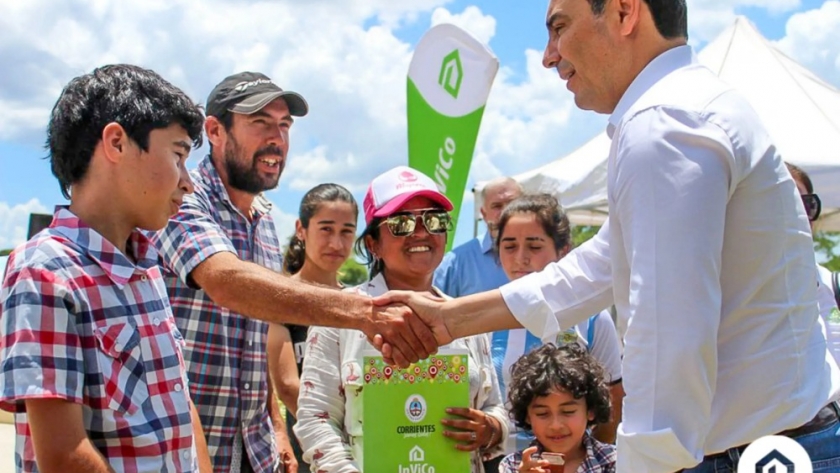 15 familias correntinas cumplieron el sueño del techo propio
