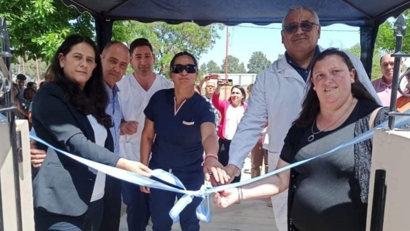 Inauguraron la ampliación y remodelación de la Posta Sanitaria de Colonia Alpina