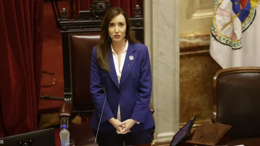 Victoria Villarruel negocia los últimos votos para sancionar la boleta única en el Senado