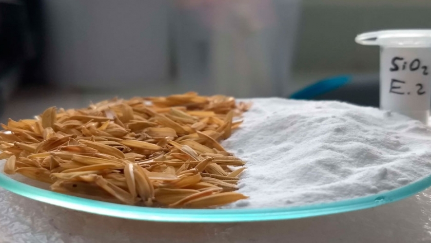 Biomateriales de arroz: con cascarilla y rastrojo producen un derivado de alto valor