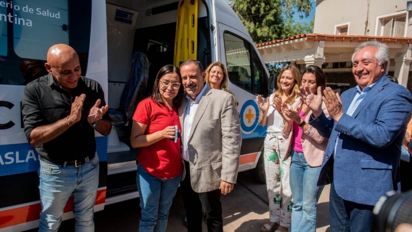El 107 cuenta con nueva ambulancia para garantizar una mejor atención de las y los riojanos