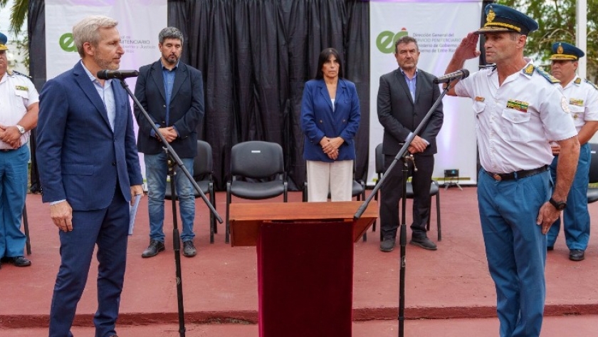 El gobernador puso en funciones a las nuevas autoridades del Servicio Penitenciario