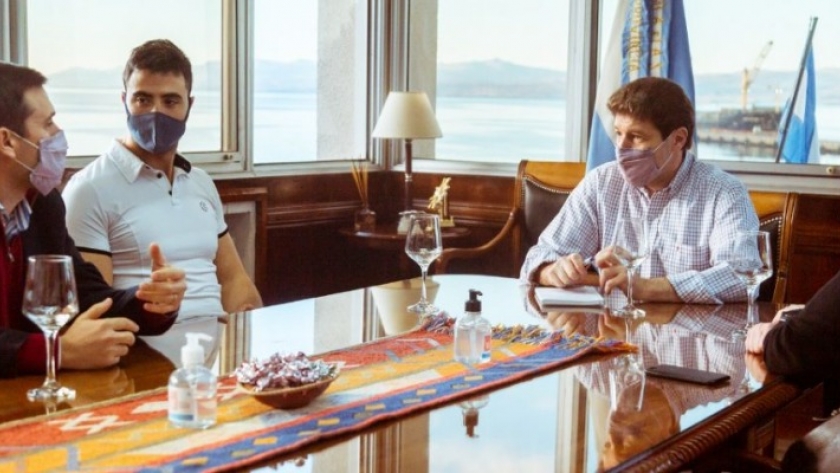 El Gobernador Melella recibió al presidente de CAME Joven y destacó el compromiso de las y los emprendedores fueguinos