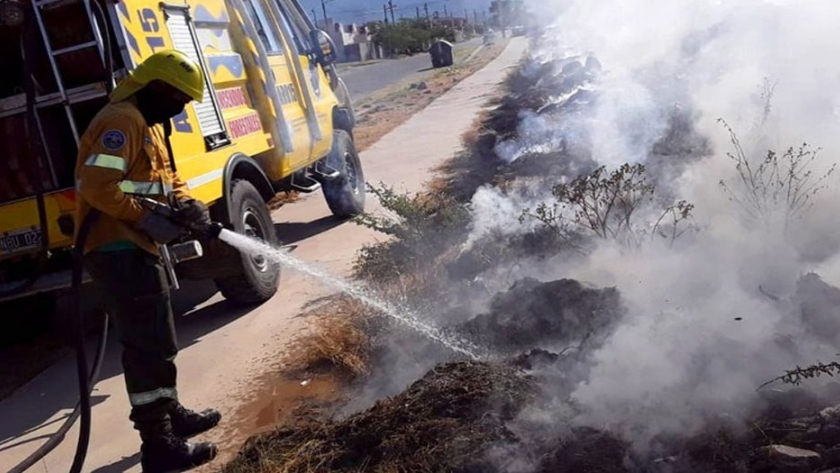 Combatientes de Incendios Forestales sin descanso