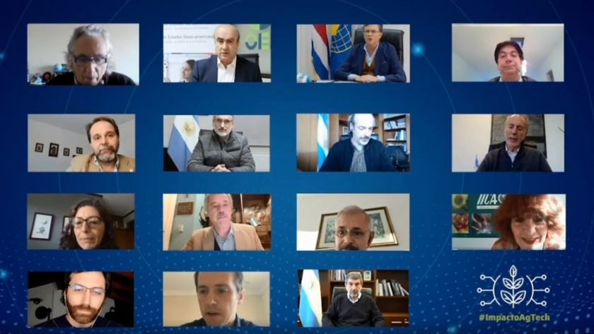 El ministro Basterra abrió el ciclo virtual "El Impacto Científico Tecnológico en el desarrollo del Sector Agropecuario"